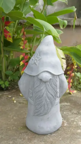 Product image of the product “Gwydion - Standing Wizard, 40,5cm H | cast stone ”
